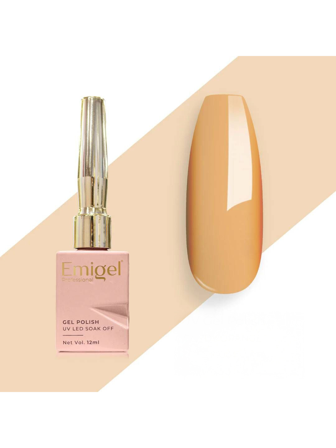 Emigel PROFESSIONAL UV Gel Nail Polish - 12 ml - Sandy Orange - E-064