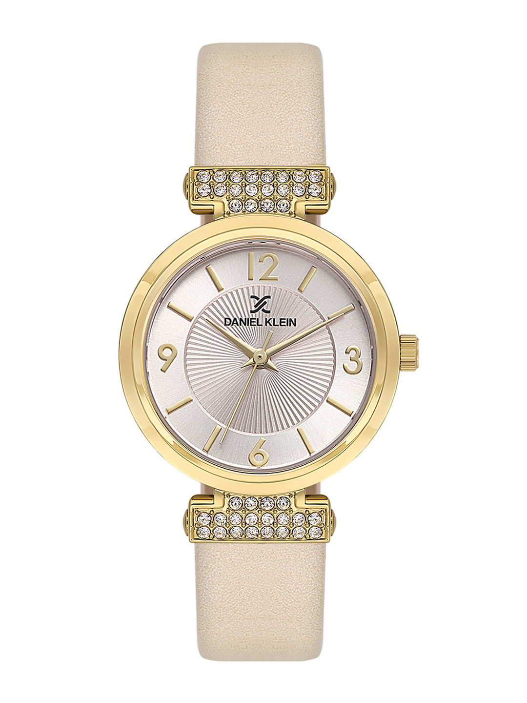 Daniel Klein Premium Lady Women Leather Straps Analogue Watch DK.1.13967-3