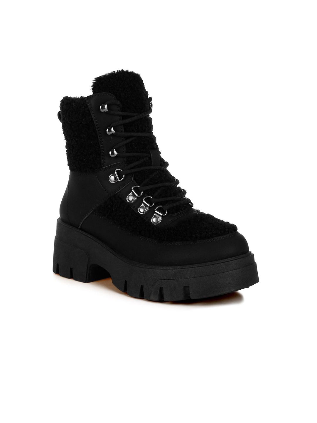 London Rag Women Lace-Ups Hiking Boots