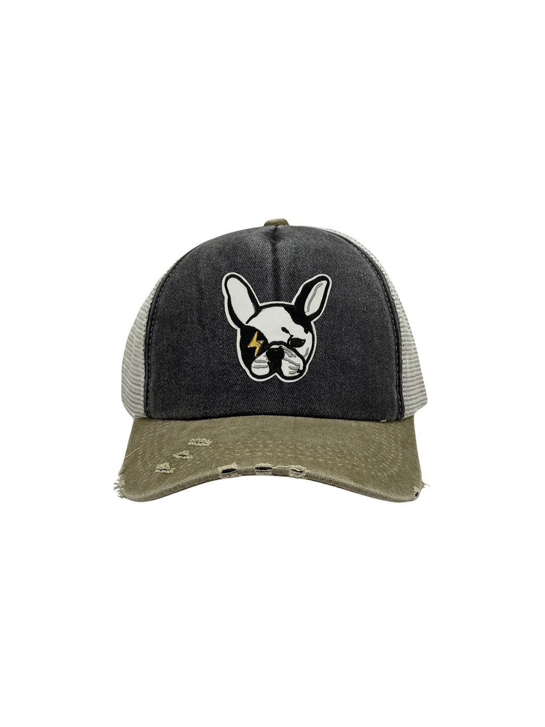 The Tie Hub Unisex Dog Face Logo Embroidered Baseball Cap