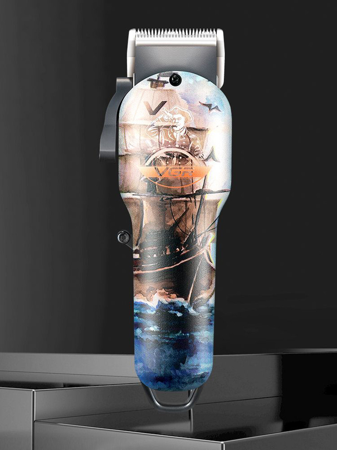 VGR V-690 Professional Hair Clipper Trimmer - Brown