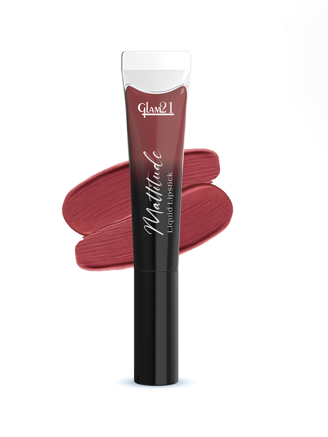 GLAM21 Mattitude Liquid Matte Lipstick with Vitamin E & Cherry Oil 7.5ml - Nude On Repeat