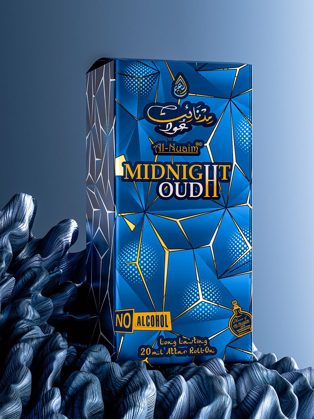 Al-Nuaim Midnight Oudh Long Lasting Attar - 20ml