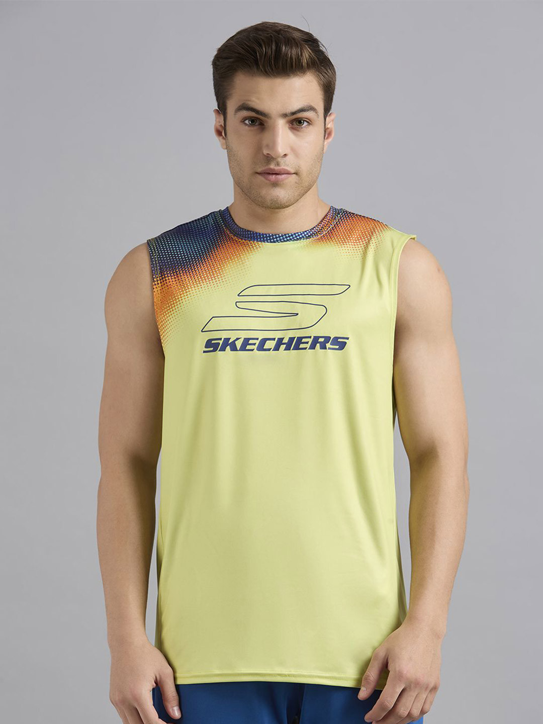 Skechers Shoulder Graffiti Pickleball Tank T-Shirt