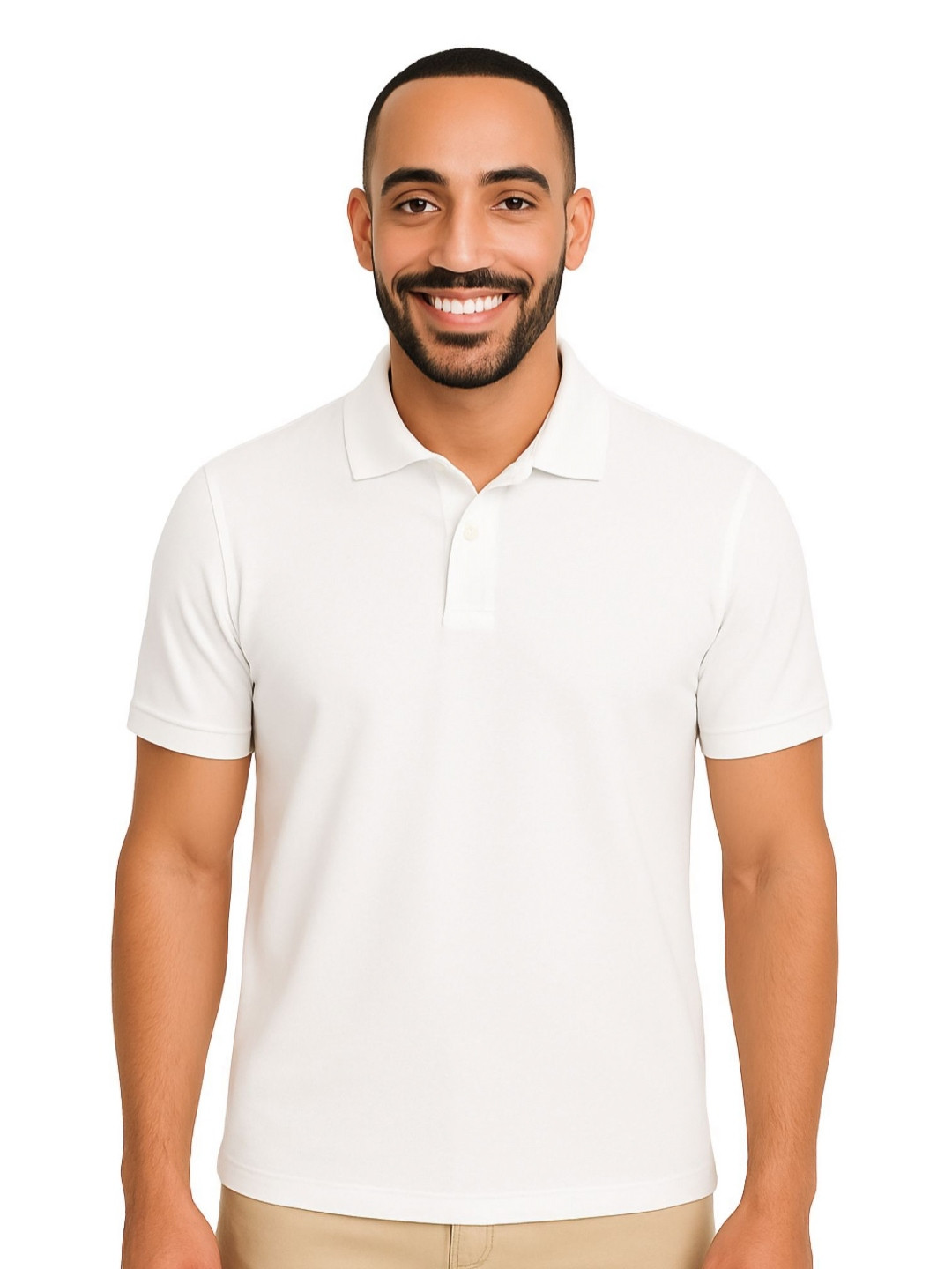 uniformer Men Polo Collar T-shirt