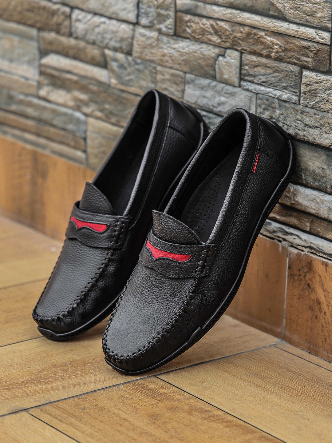 Celtic Men Leather Slip-On Sneakers