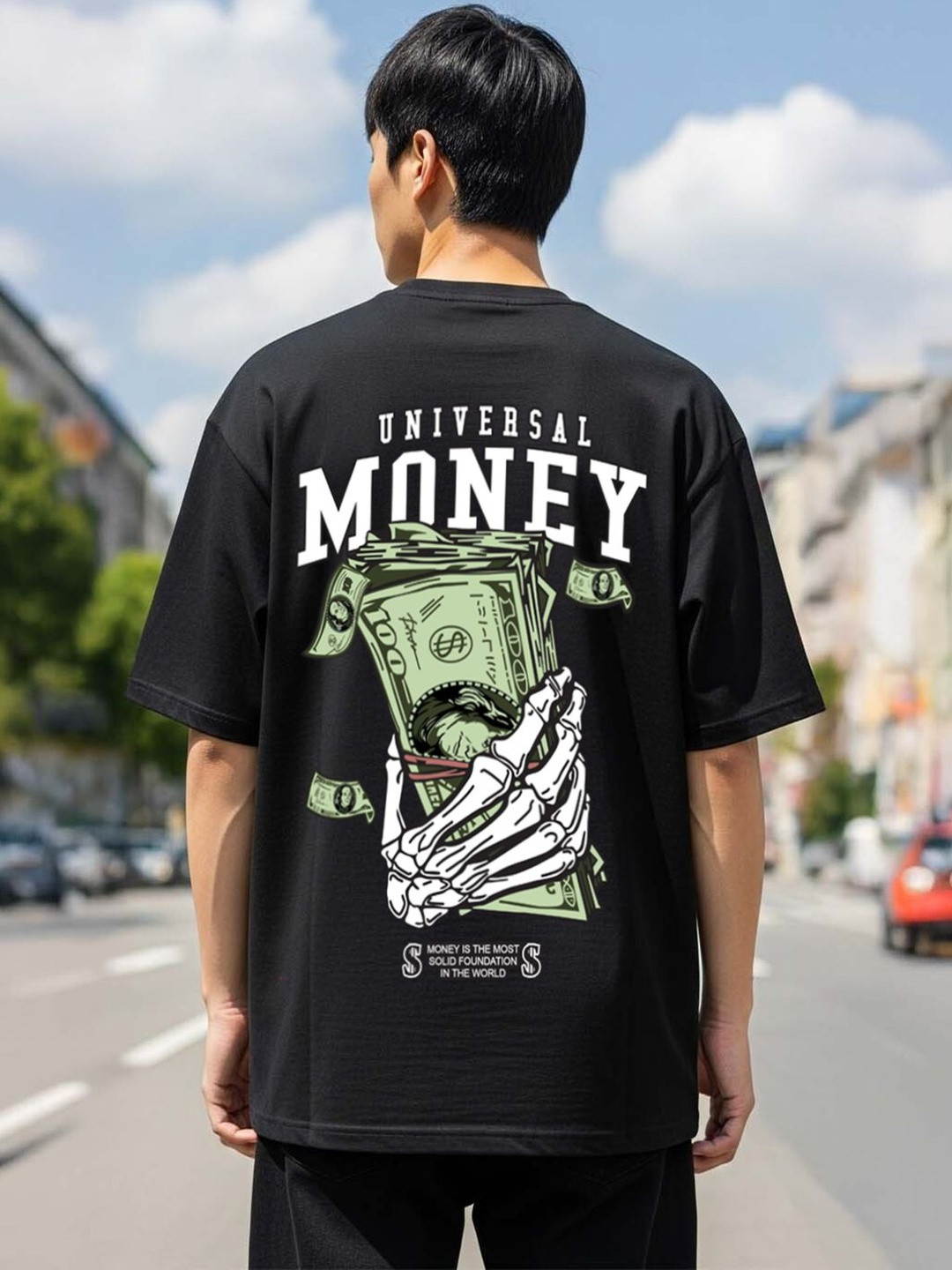Universal Money Graphic T-shirt