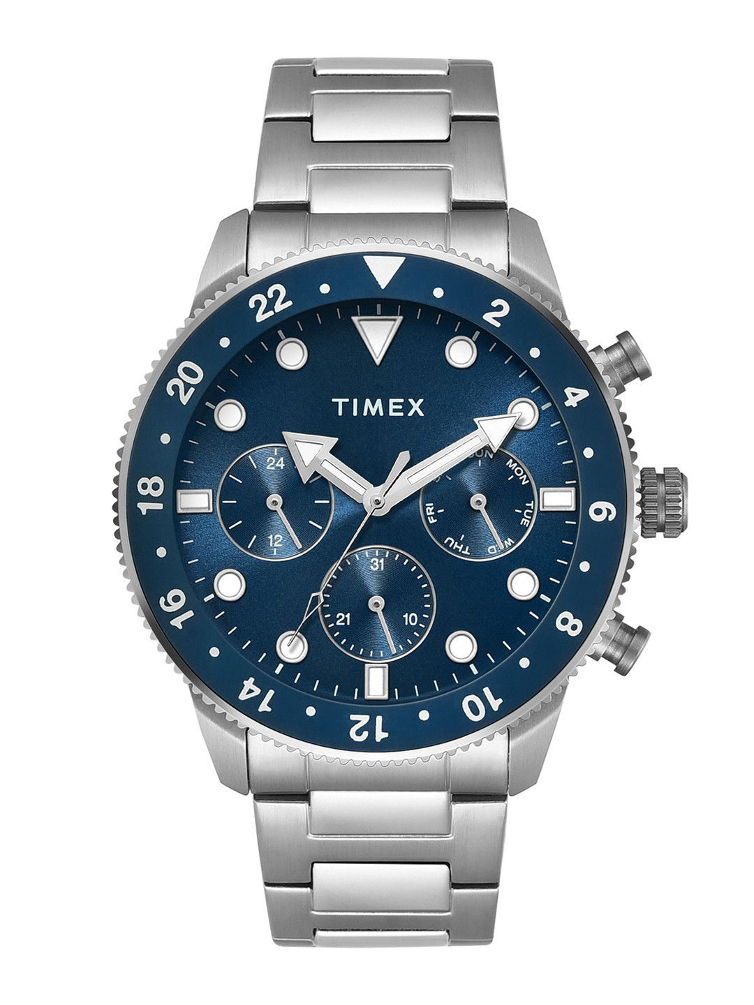 Timex Round 44mm Teal Dial Analog Men Watch - TWEG272SMU08