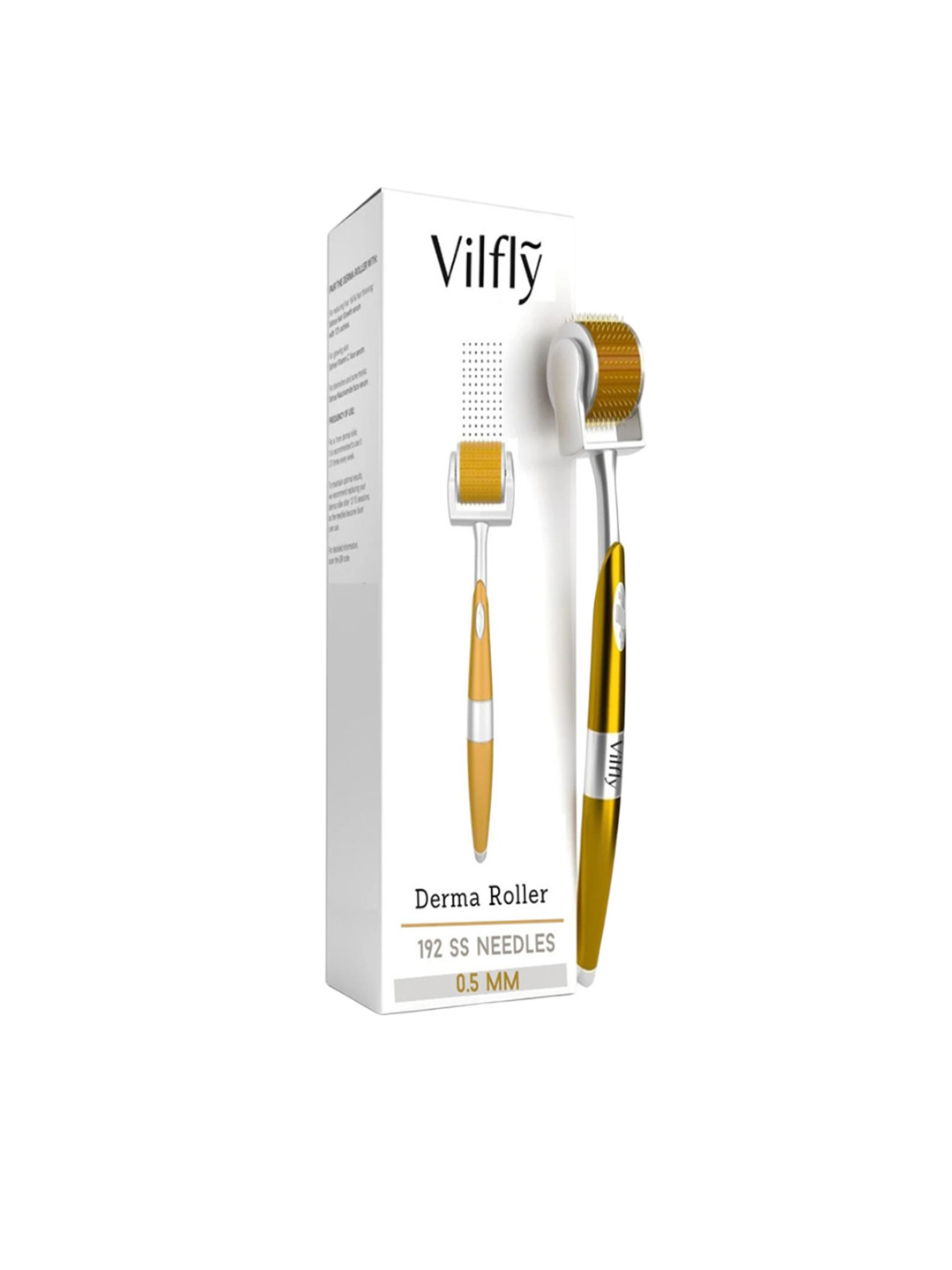 VILFLY 192 SS 0.5 MM Derma Roller - Gold