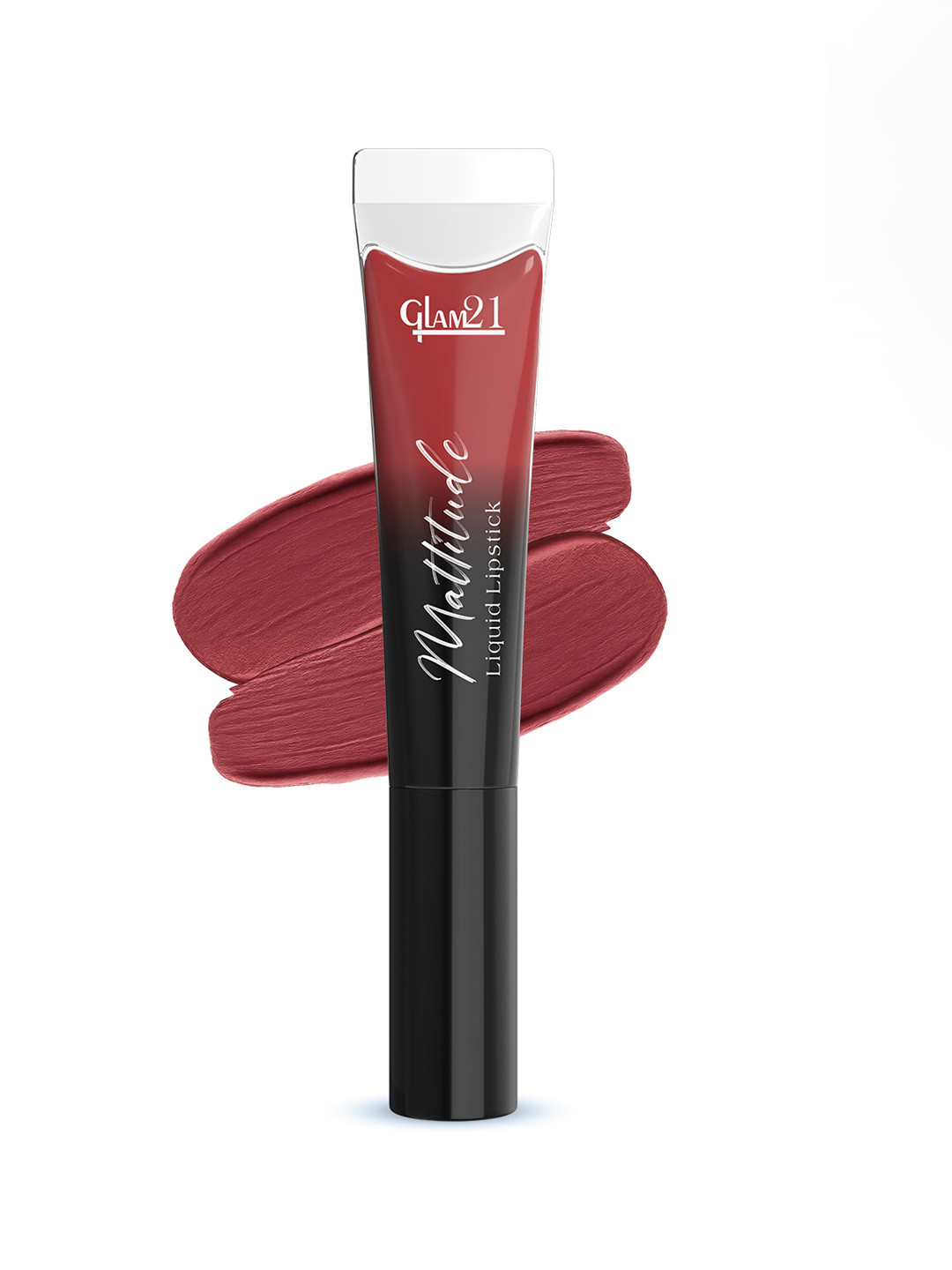 GLAM21 Mattitude Liquid Matte Lipstick with Vitamin E & Cherry Oil 7.5ml - Nude Muse
