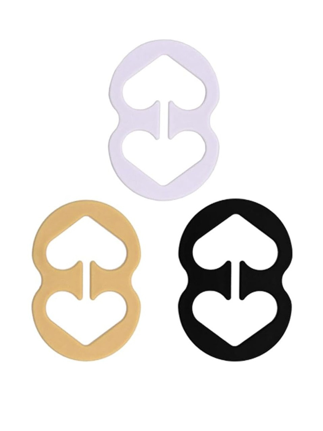 DClub Set of 3 Reusable Bra Straps and Extenders Lingerie accessories