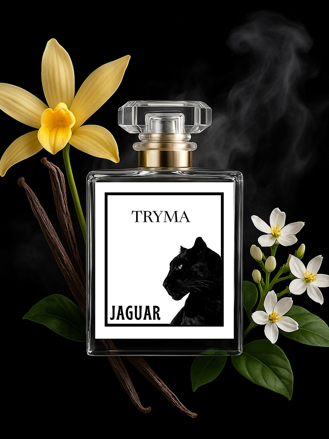 TRYMA Jaguar Black Long Lasting Eau De Parfum - 50 ml