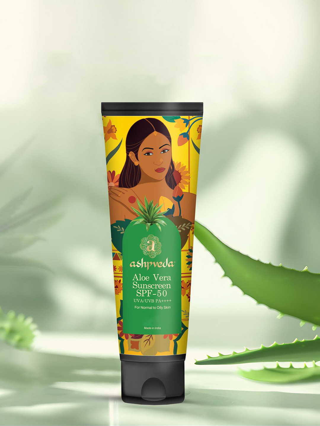 ASHPVEDA Aloe Vera Sunscreen SPF 50- 50 ml