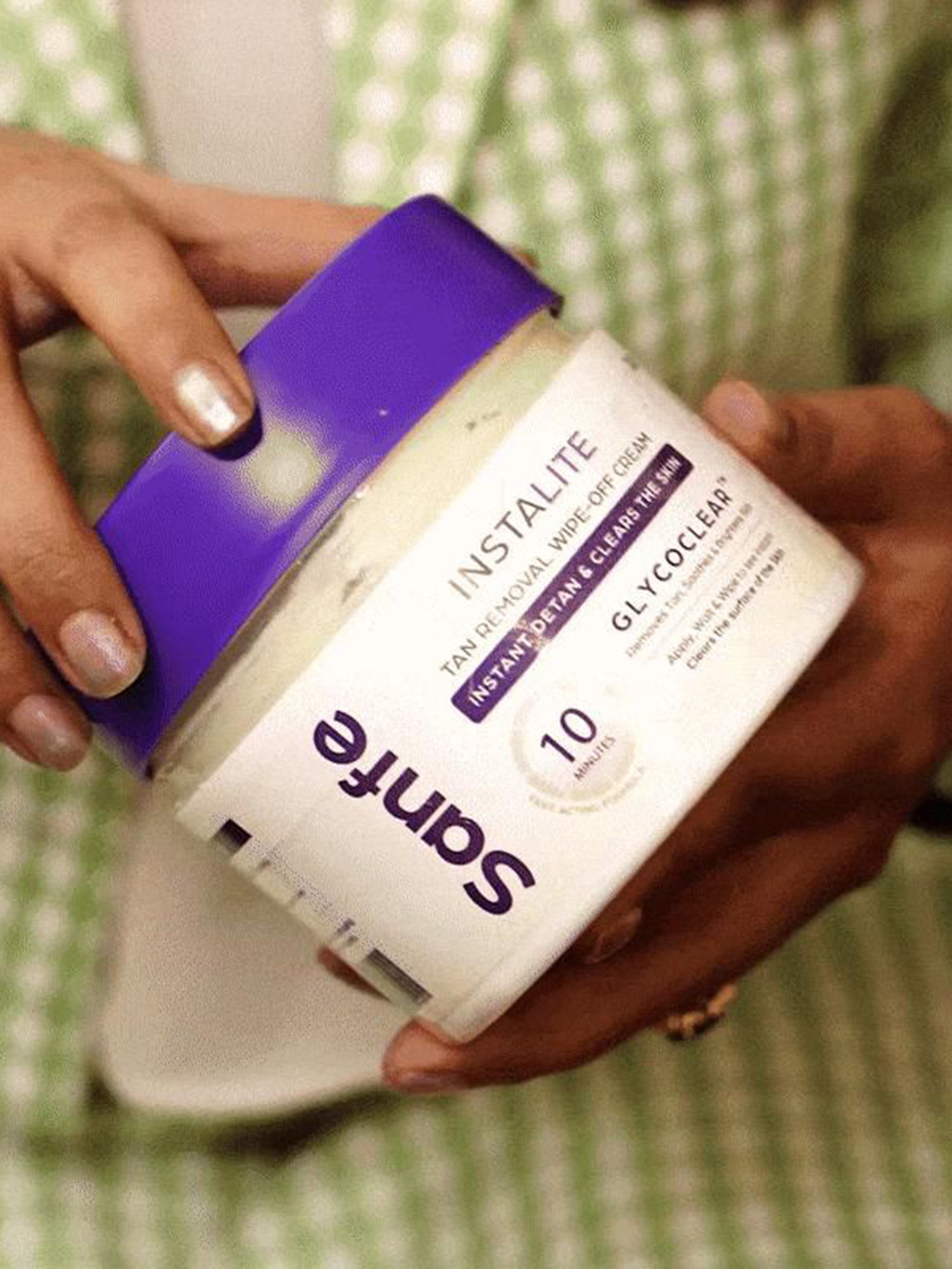 Sanfe Set Of 2 Instalite Detan Wipe-Off Cream- 200 g Each