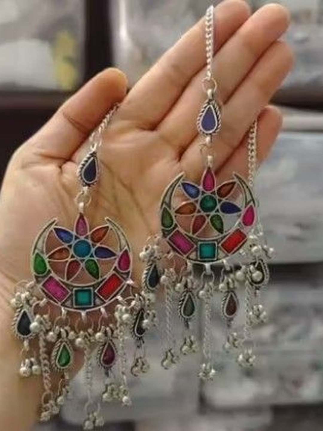 SZN Oxidised Earring