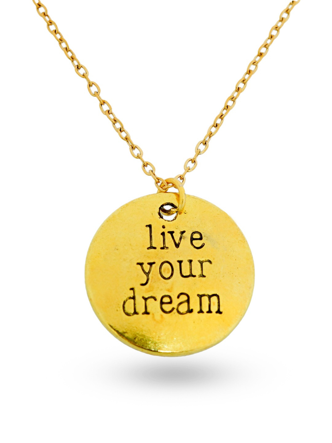INTERSTELLAR Women Gold-Plated Brass  Pendant