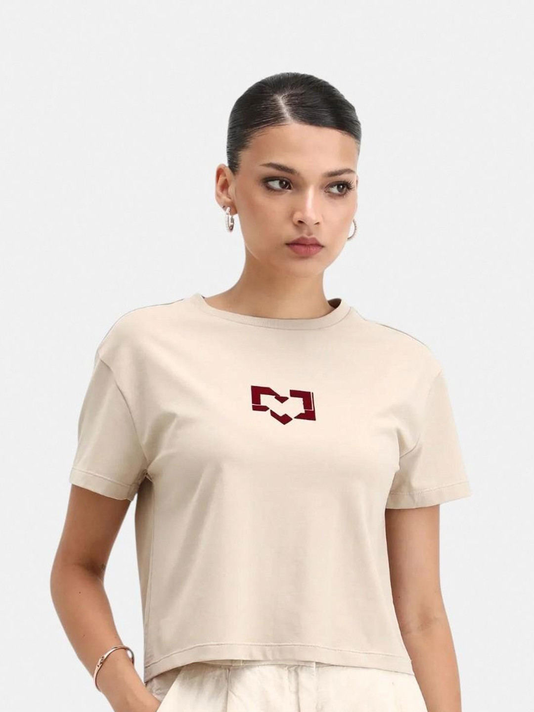 RAREISM Women Garn Beige Primary