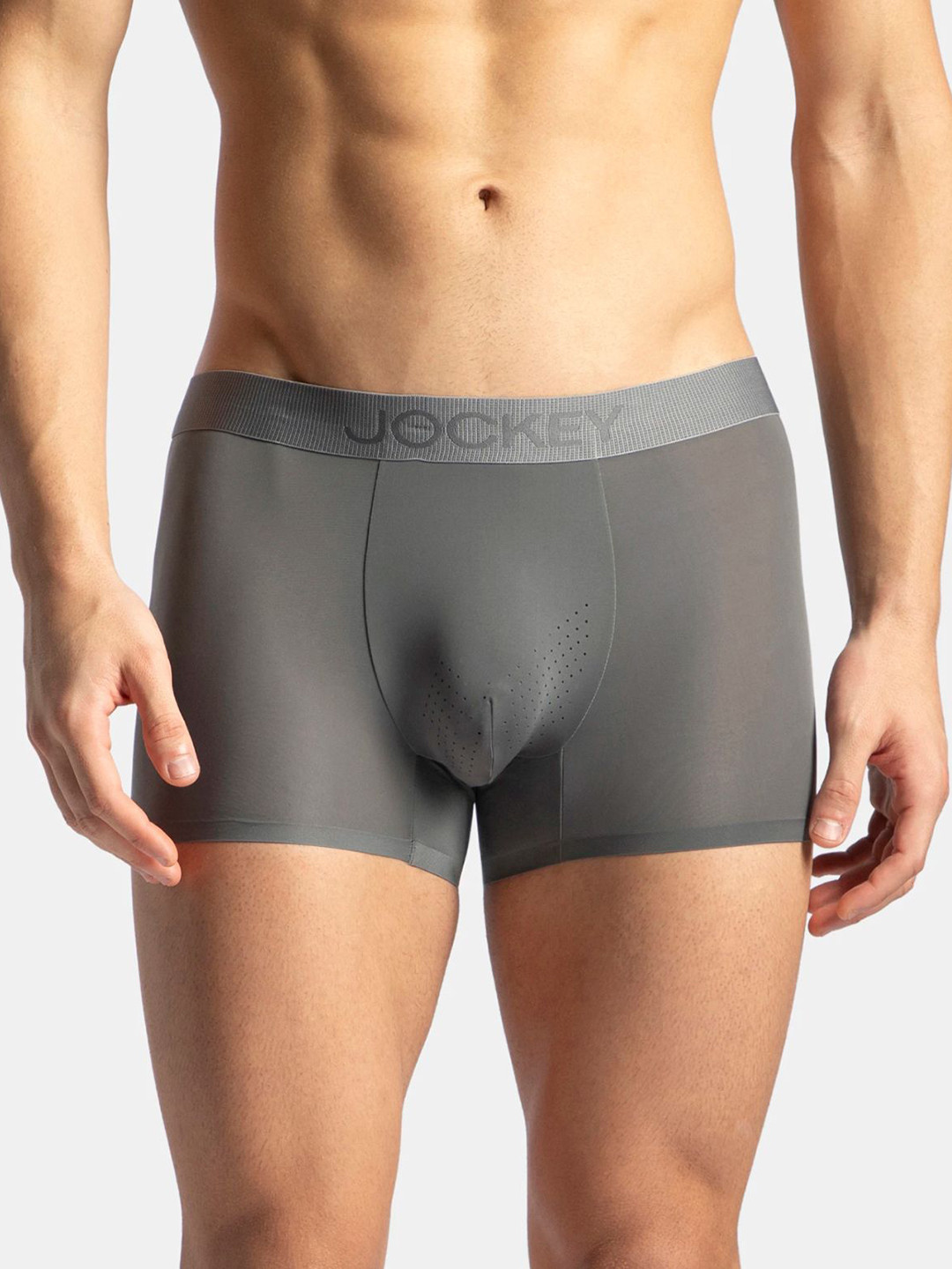 Jockey Tactouch Microfiber Seamfree Bonding Trunk with Internal Breathable Mesh - IC44