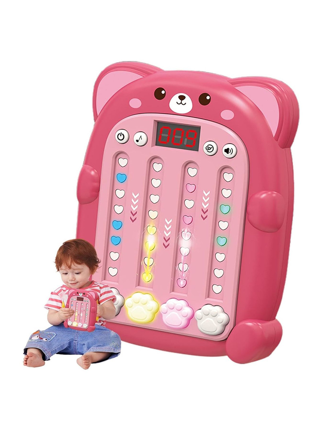 MUREN Kids Quick Push Pop Game Skill Learning & Development Toys