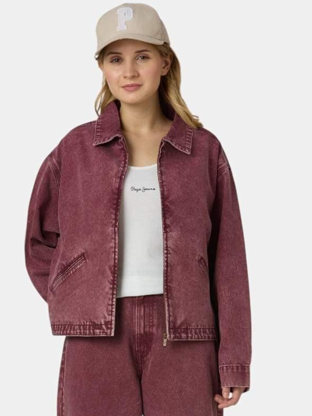 Pepe Jeans Women Denim Full Sleeves Jacket