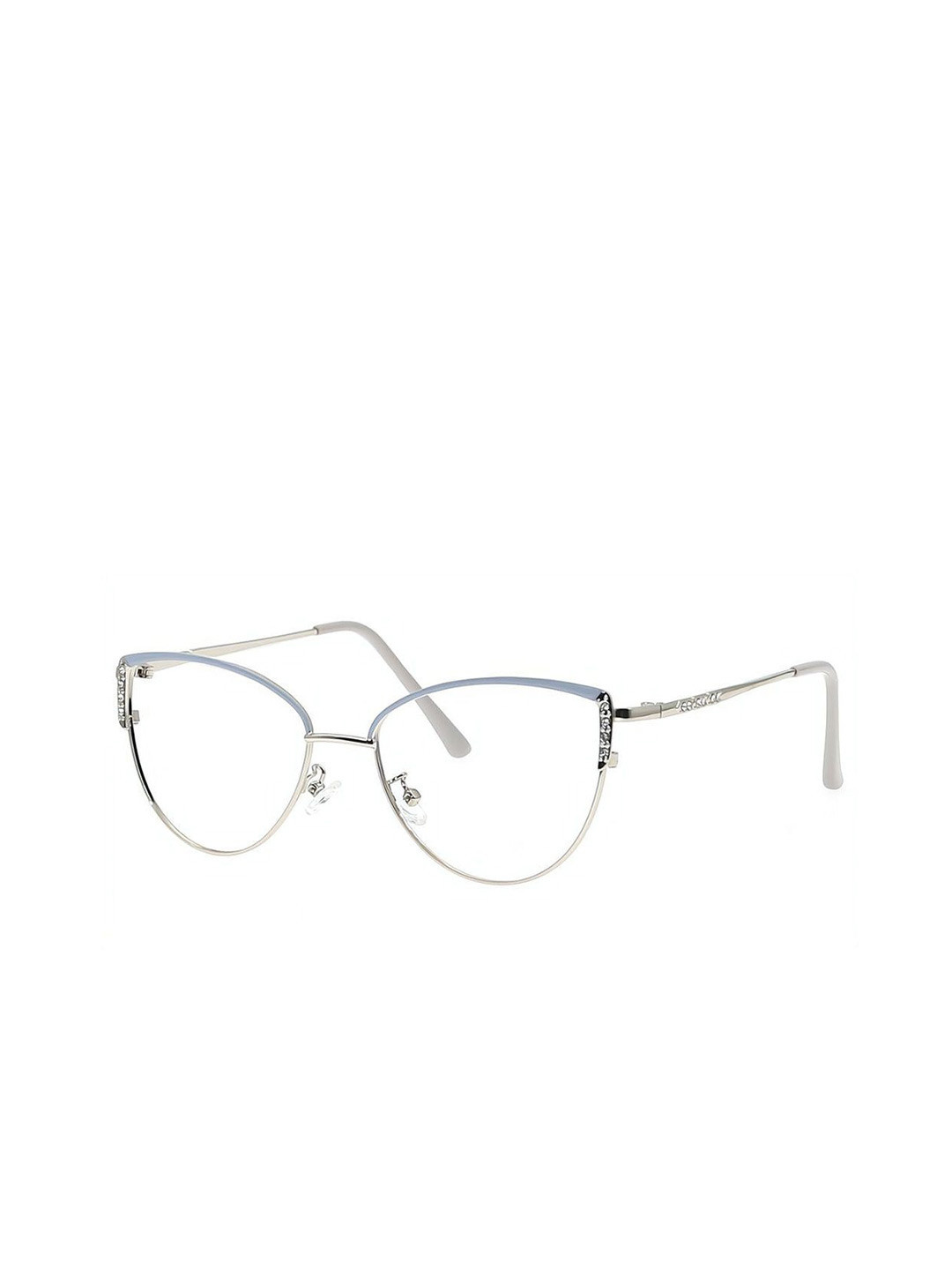 First Lens Unisex Full Rim Oval Frames Marceline Blue Light Computer Glasses B006