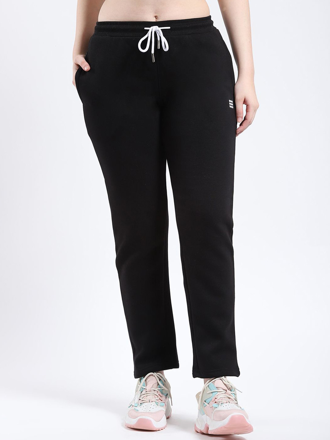 rock.it Women Slim Fit Mid-Rise Track Pants