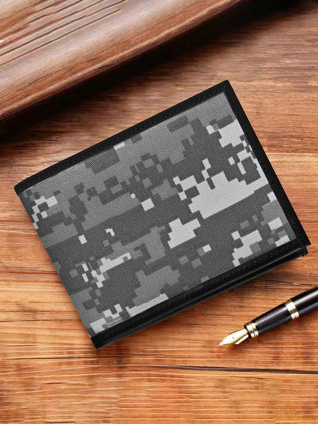 K-Lite Men Camouflage Printed Two Fold Wallet