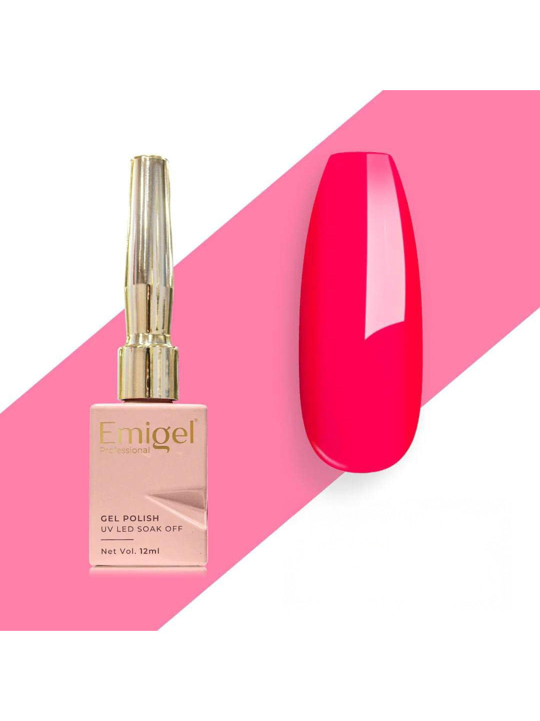 Emigel PROFESSIONAL UV Gel Nail Polish - 12 ml - Hot Pink - E-044
