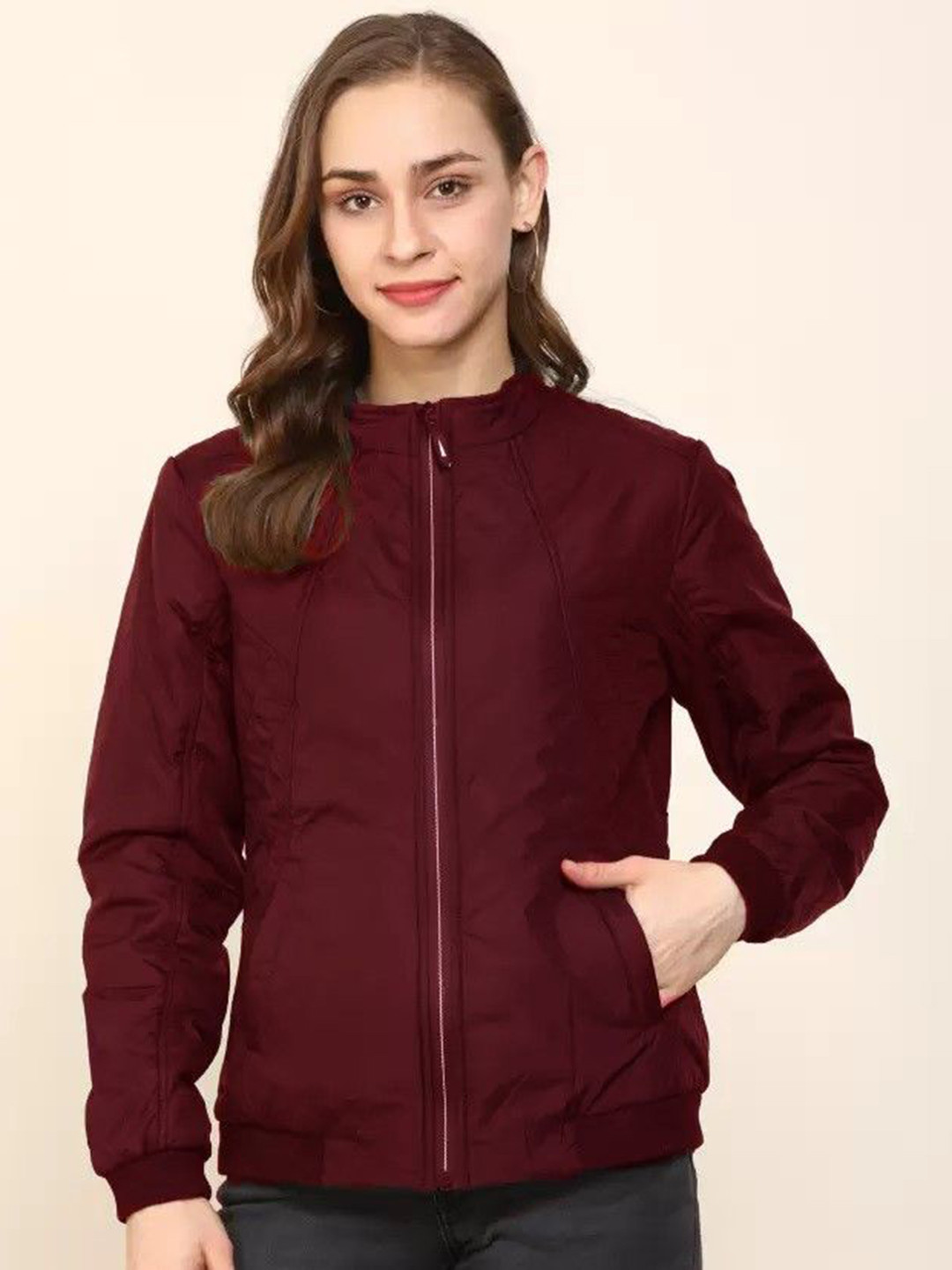 Mabish Girls Water Resistant Stand Collar Padded Jacket