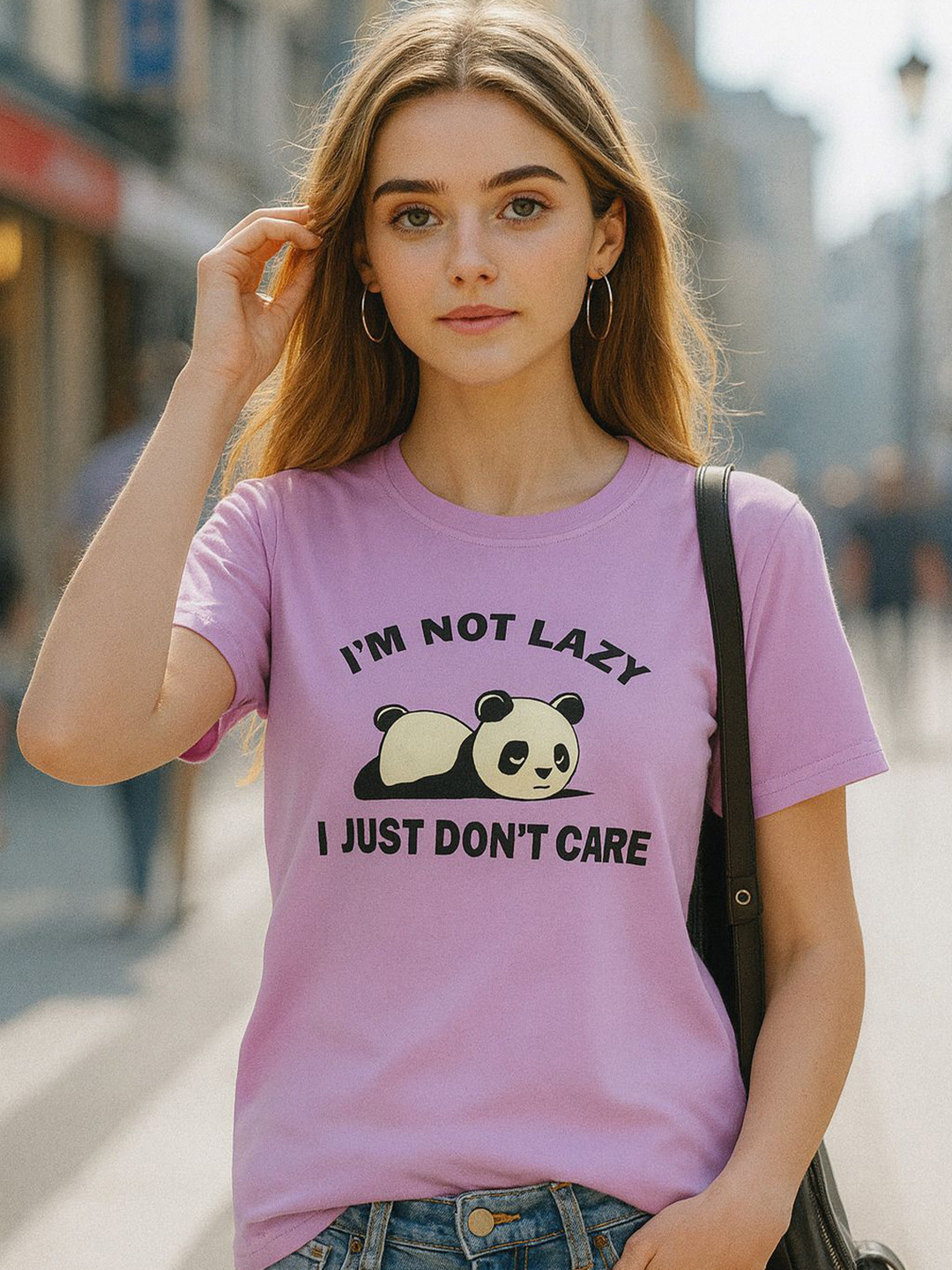 Fabflee Women Graphic Printed Cotton T-shirt