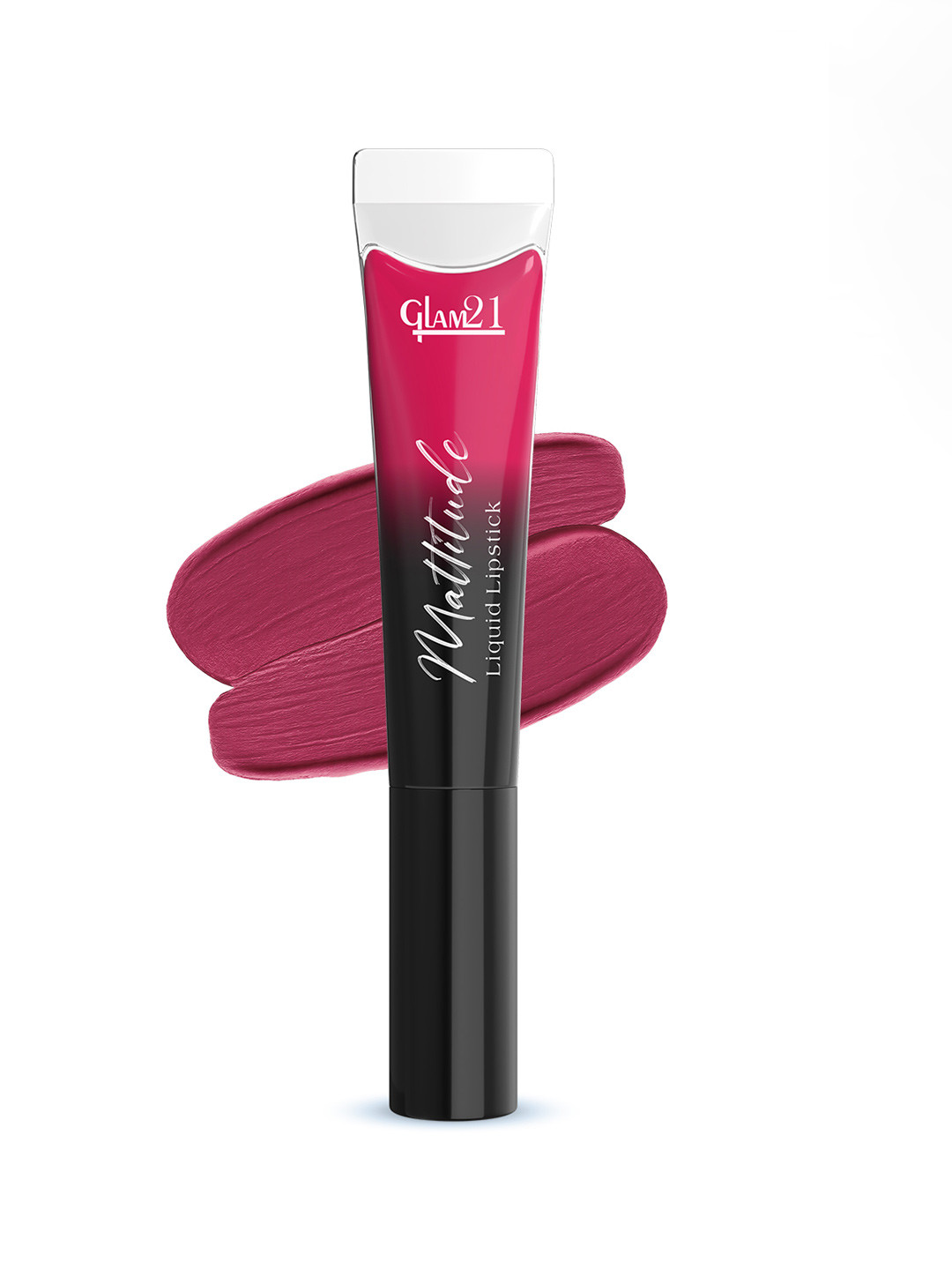 GLAM21 Mattitude Liquid Matte Lipstick with Vitamin E & Cherry Oil 7.5ml - Hot Pink Lies