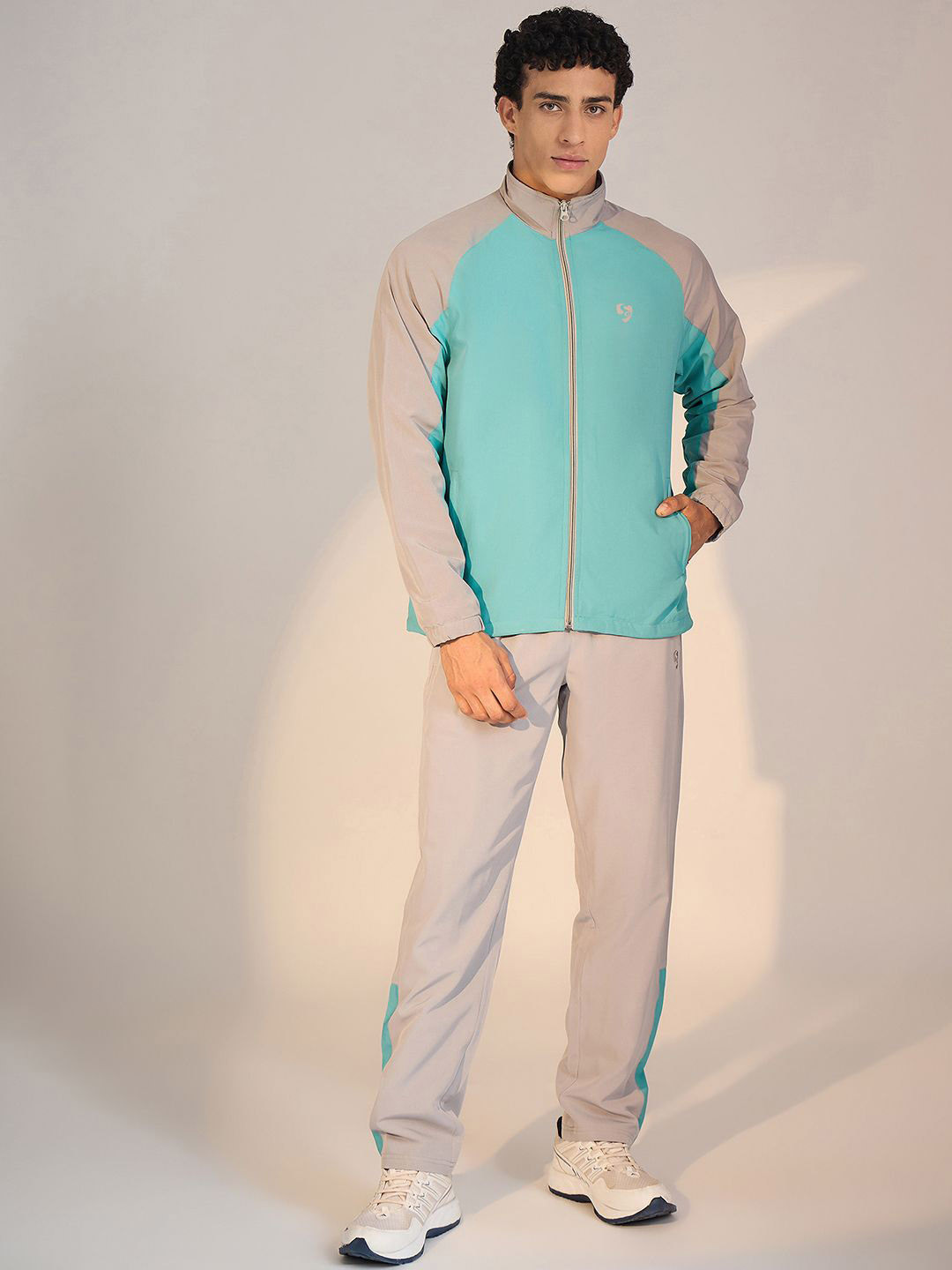 SG Men Colourblock Polo Collar Tracksuits