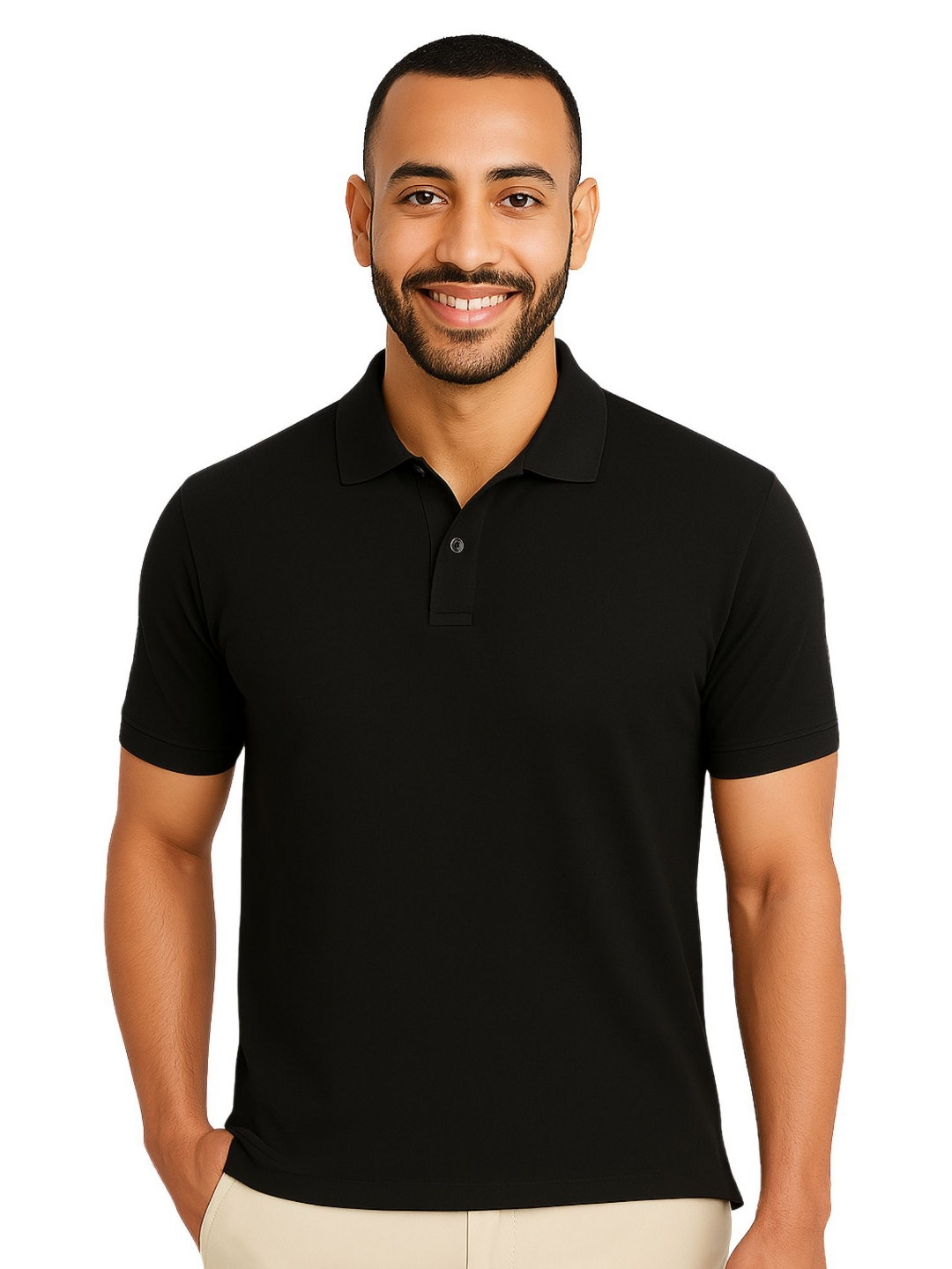 uniformer Men Polo Collar T-shirt