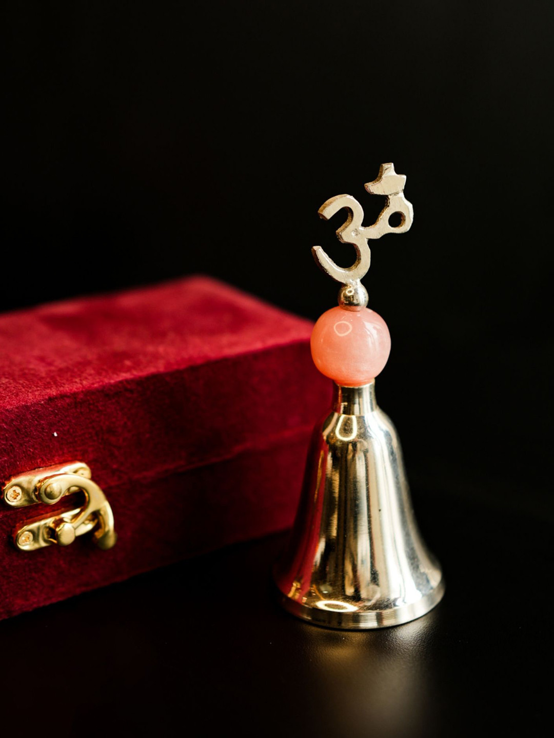 ArteCasa Silver Plated Shuddh Om Ghanti