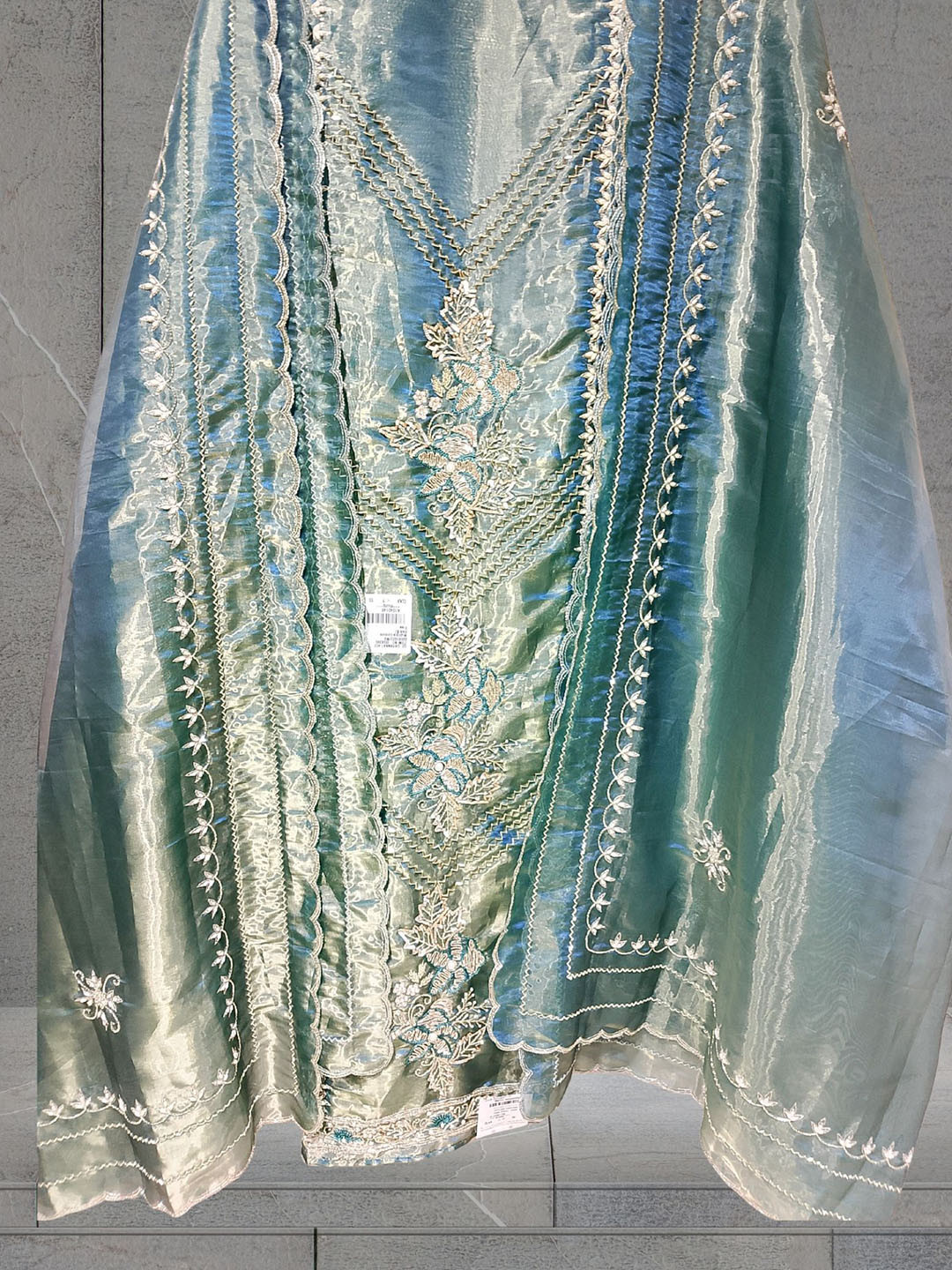 MYROR Women Embellished Unstitched Dress Material