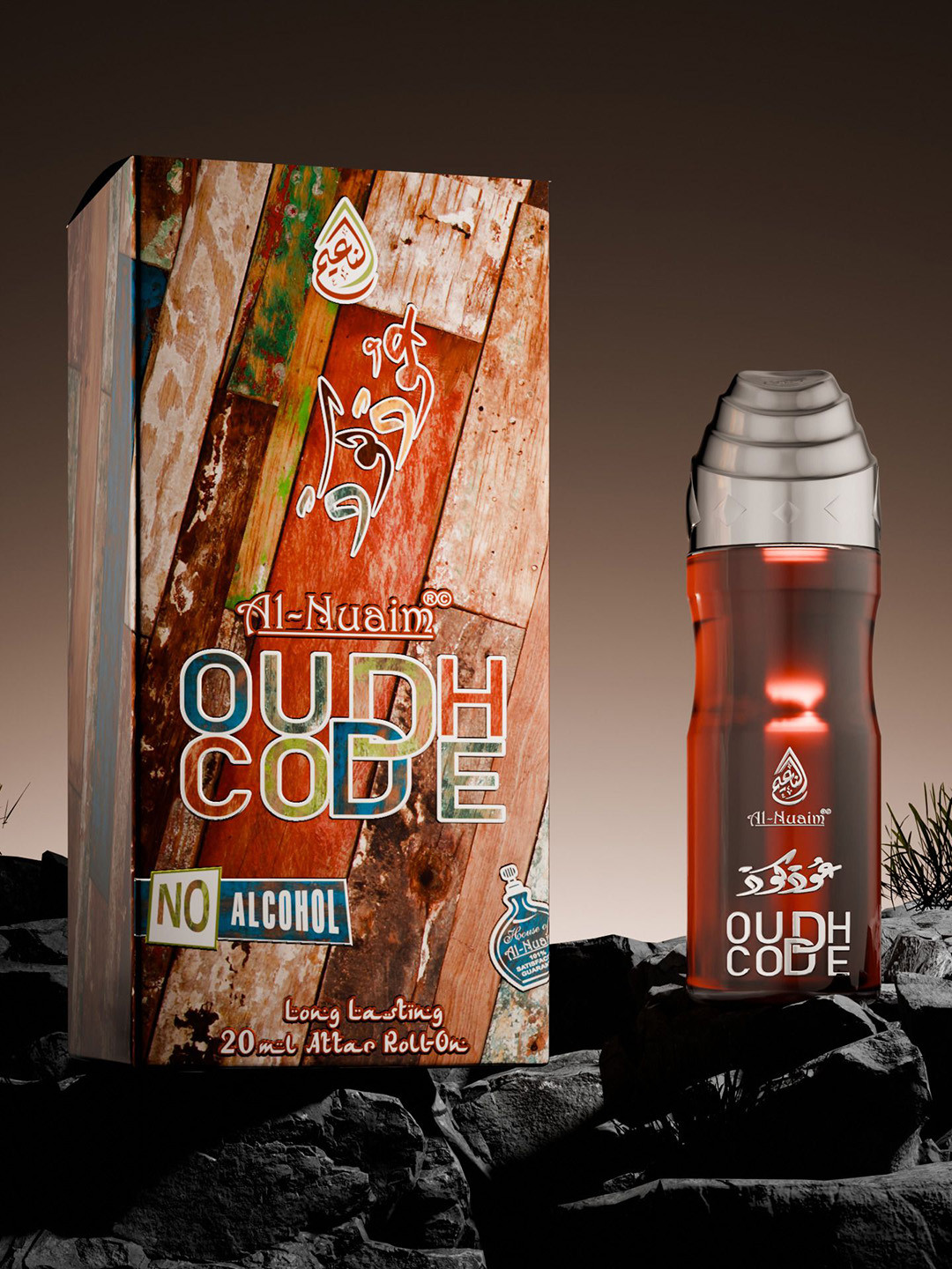 Al-Nuaim Oudh Code Long Lasting Roll On Attar - 20ml