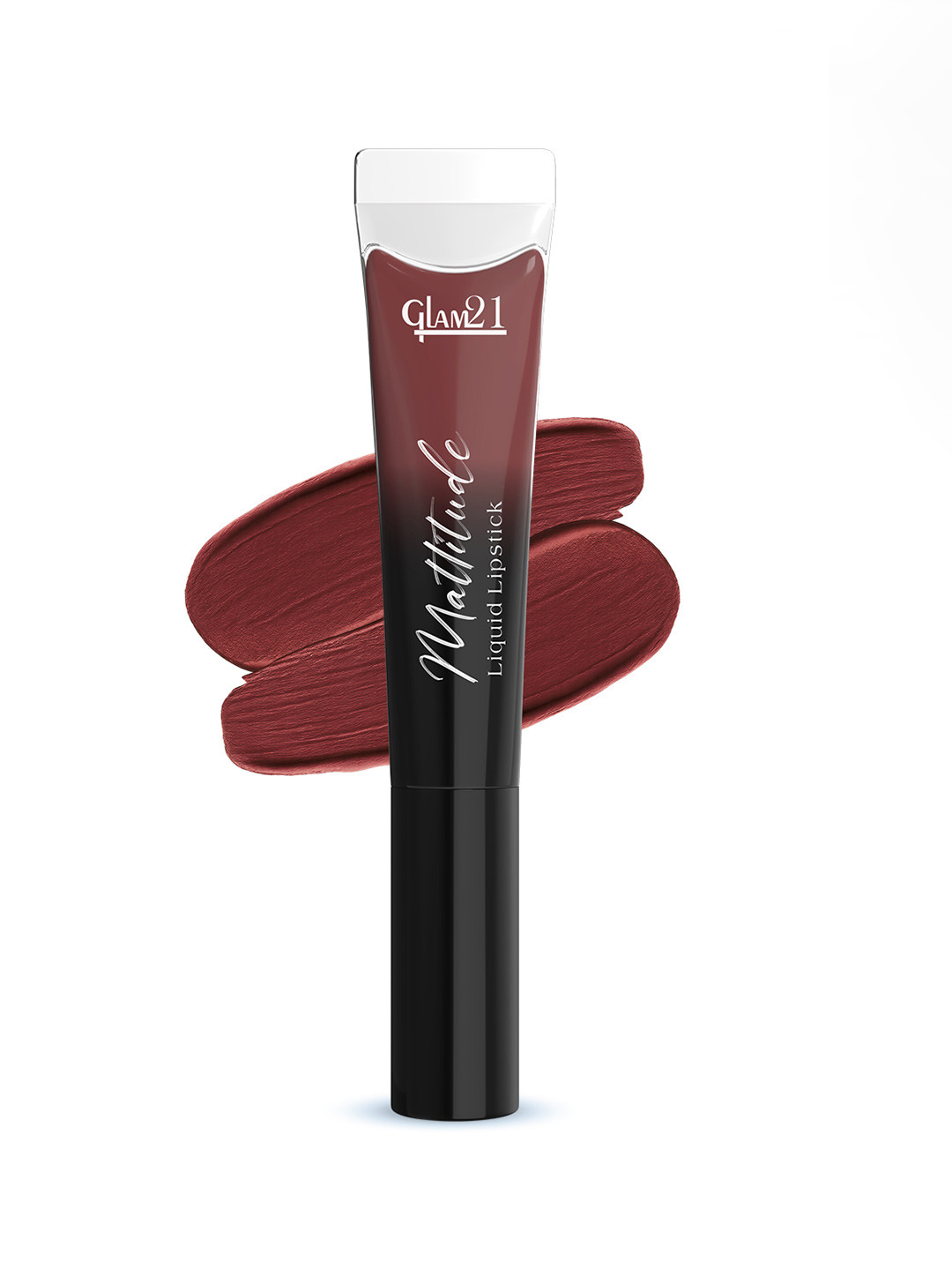 GLAM21 Mattitude Liquid Matte Lipstick with Vitamin E & Cherry Oil 7.5ml - Brown Boundary