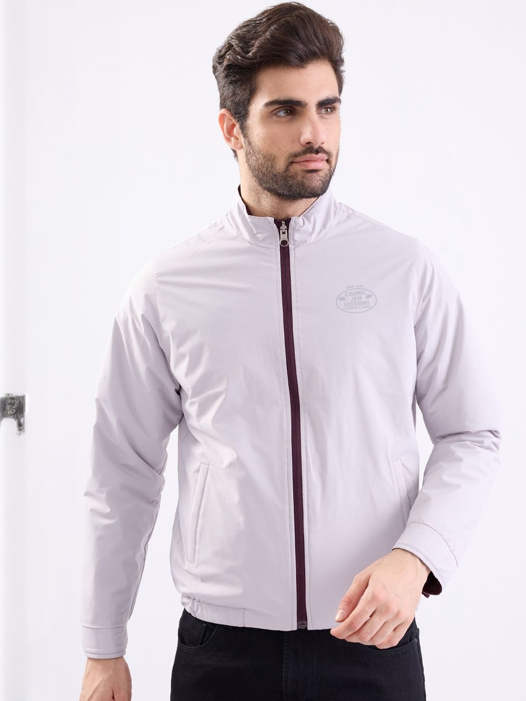 SPYKAR Men Red Polyester Jackets