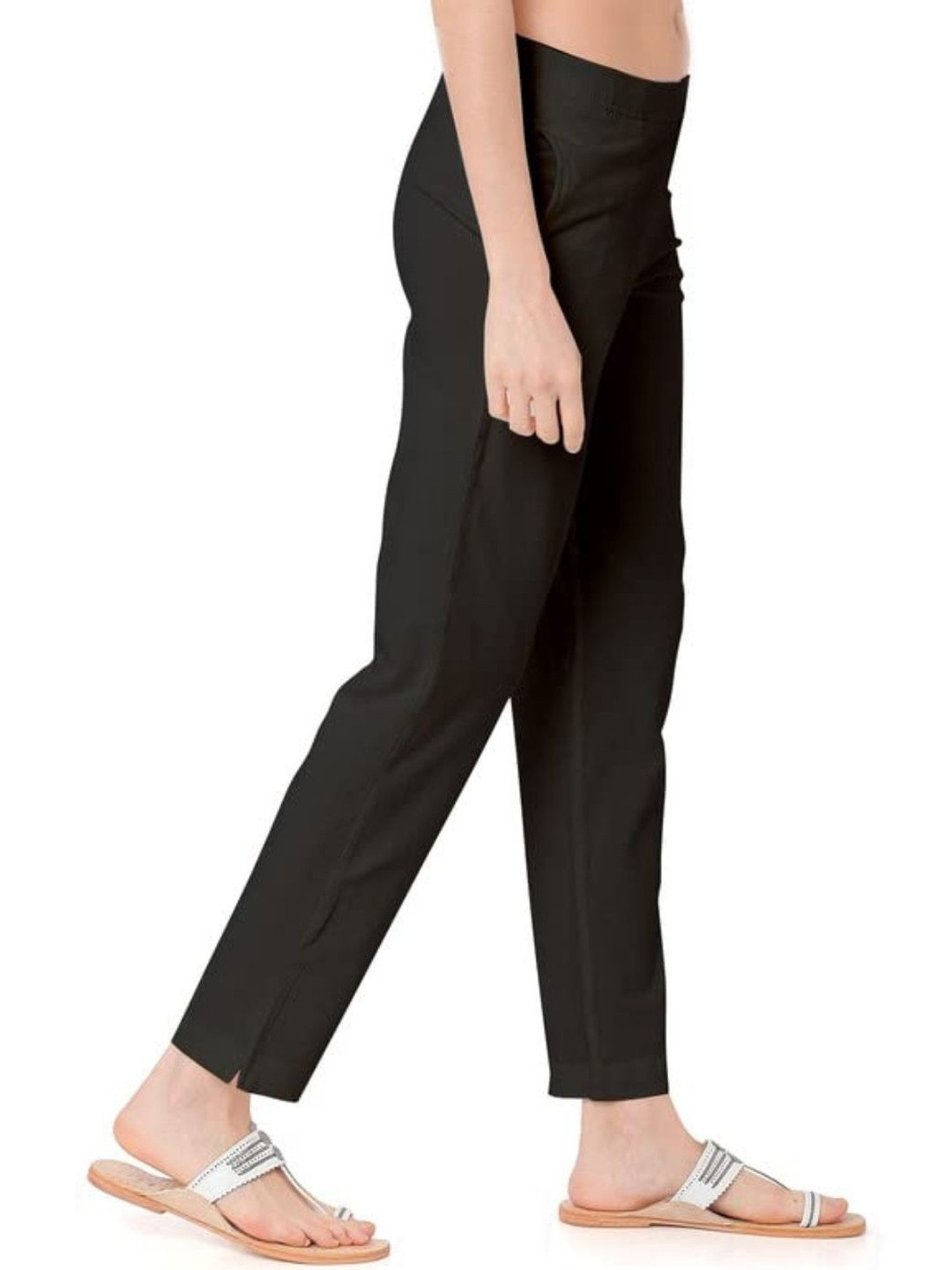 Cdeck Women Black Cotton Outdoor Track Pants