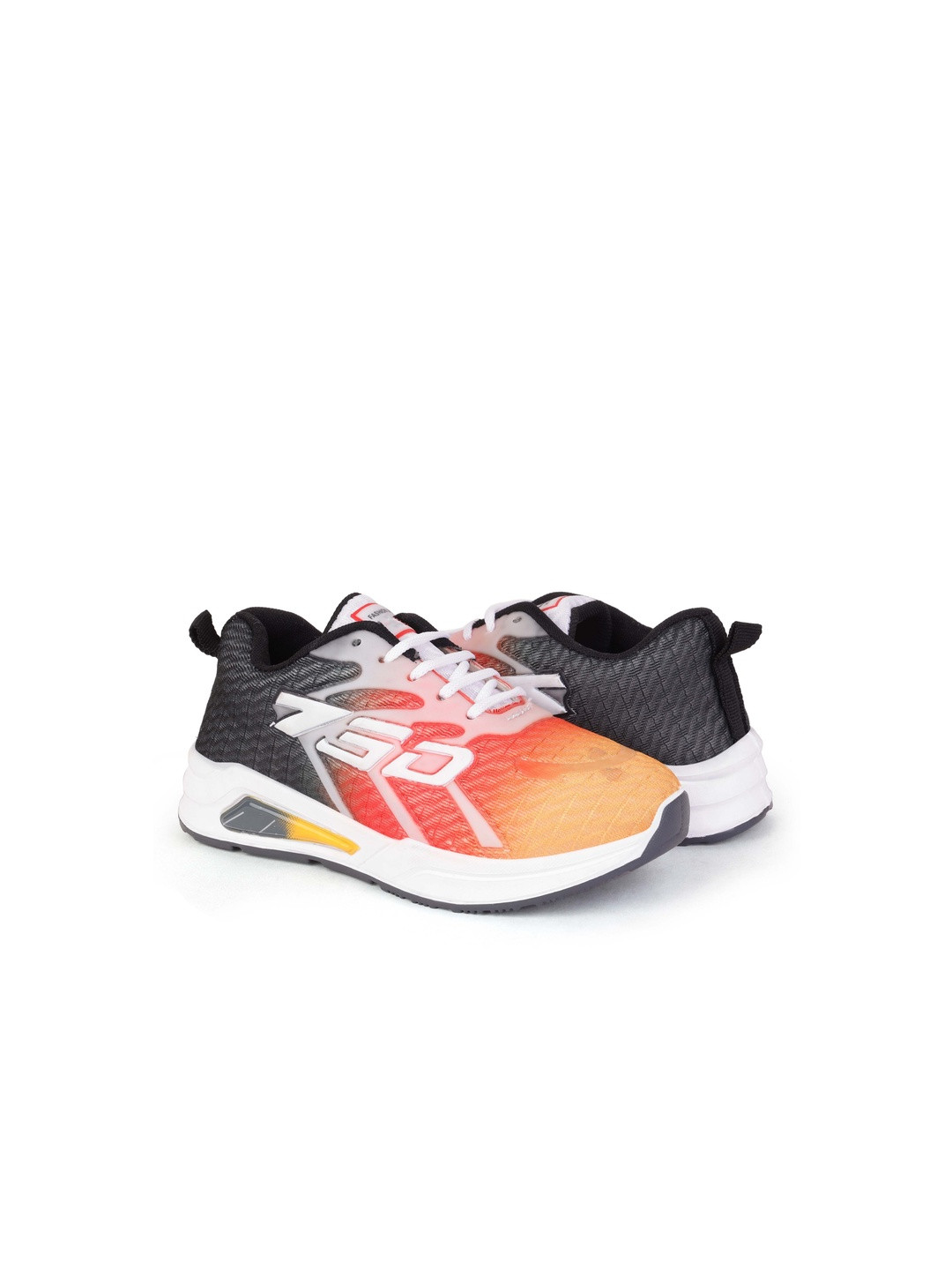 PENNEN Boys Orange Printed Mesh Loafers