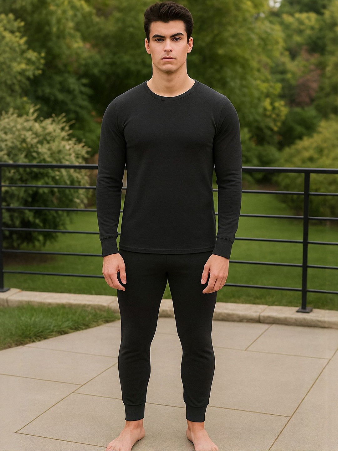 Dollar Round Neck Thermal Set