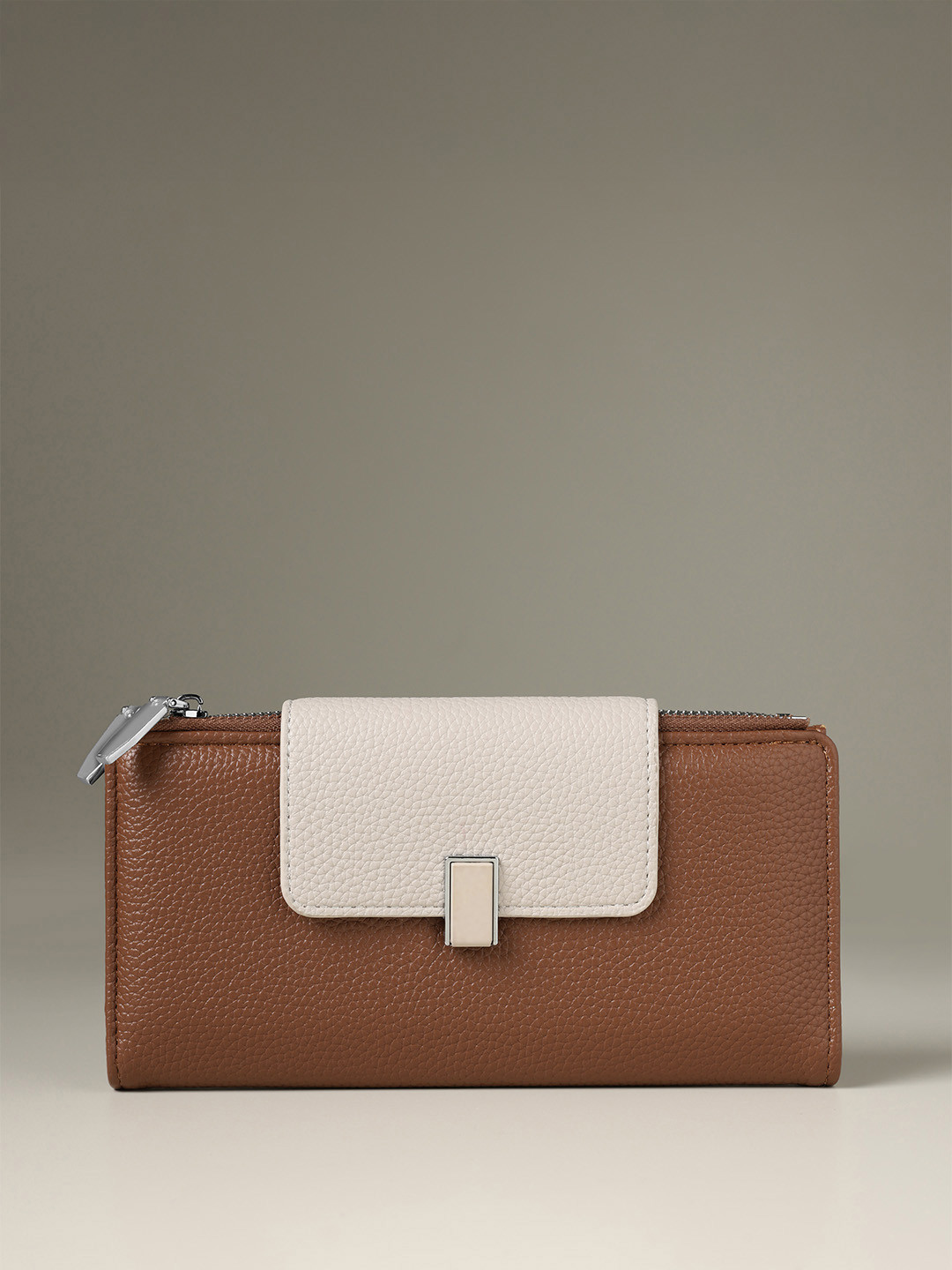 Lino Perros Avril Luxe Women Zip Detail Two Fold Wallet