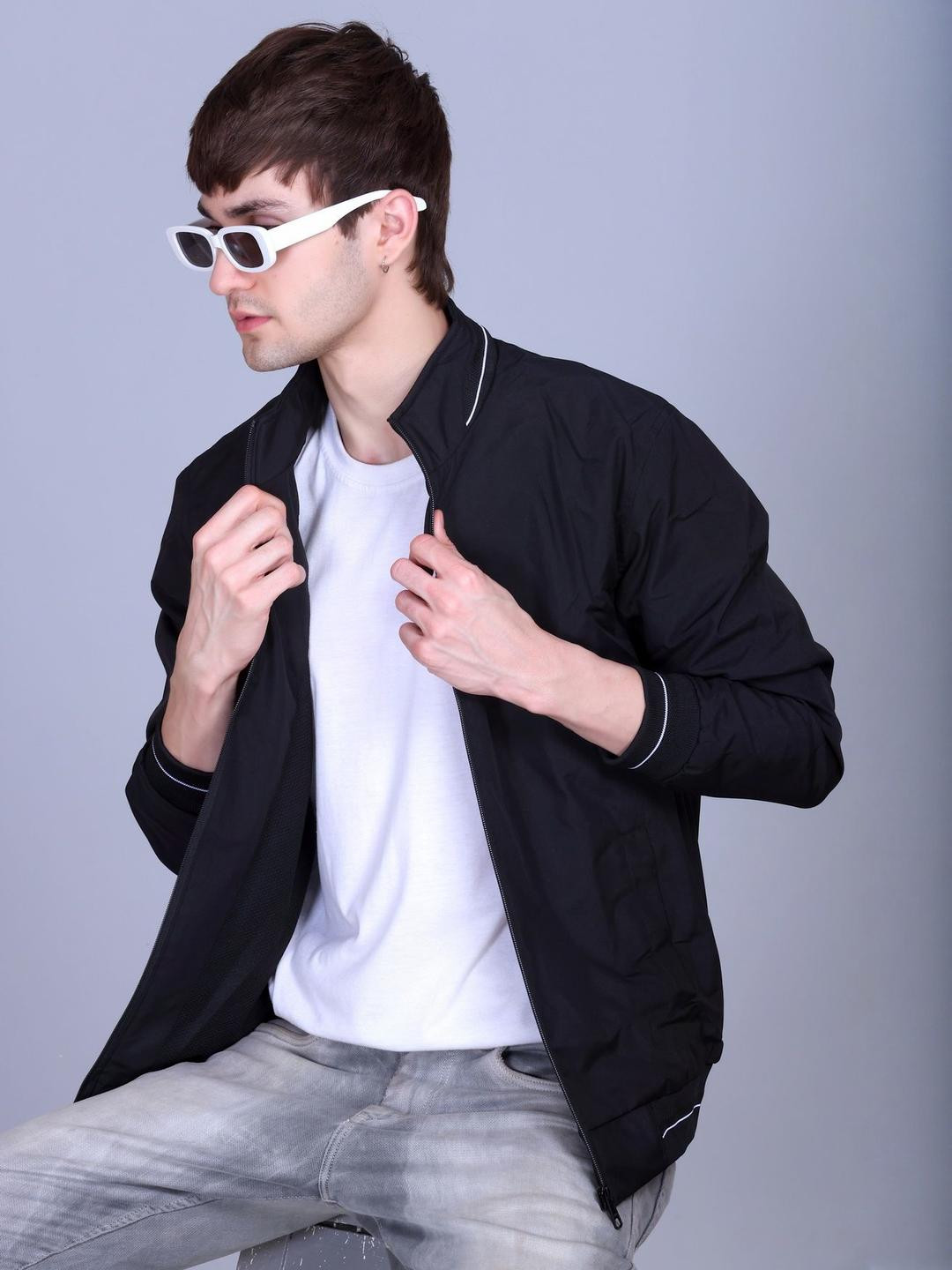 Mast & Harbour Water Resistant Varsity Jacket