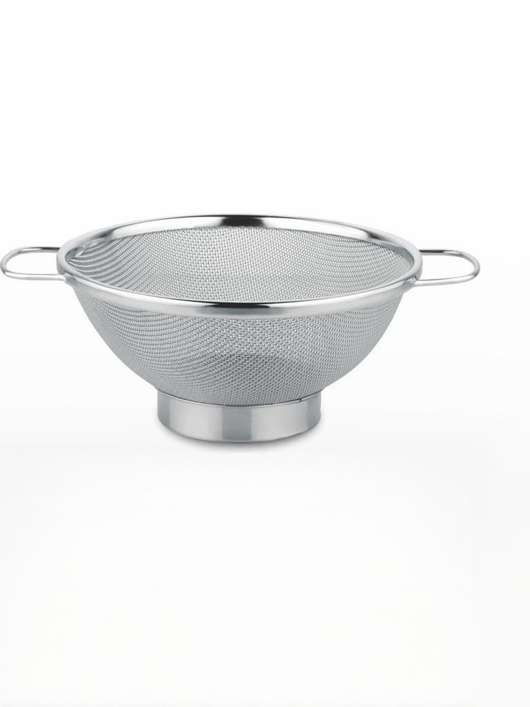 Prabha Pack of 1 Stainless Steel Net food Colander basket