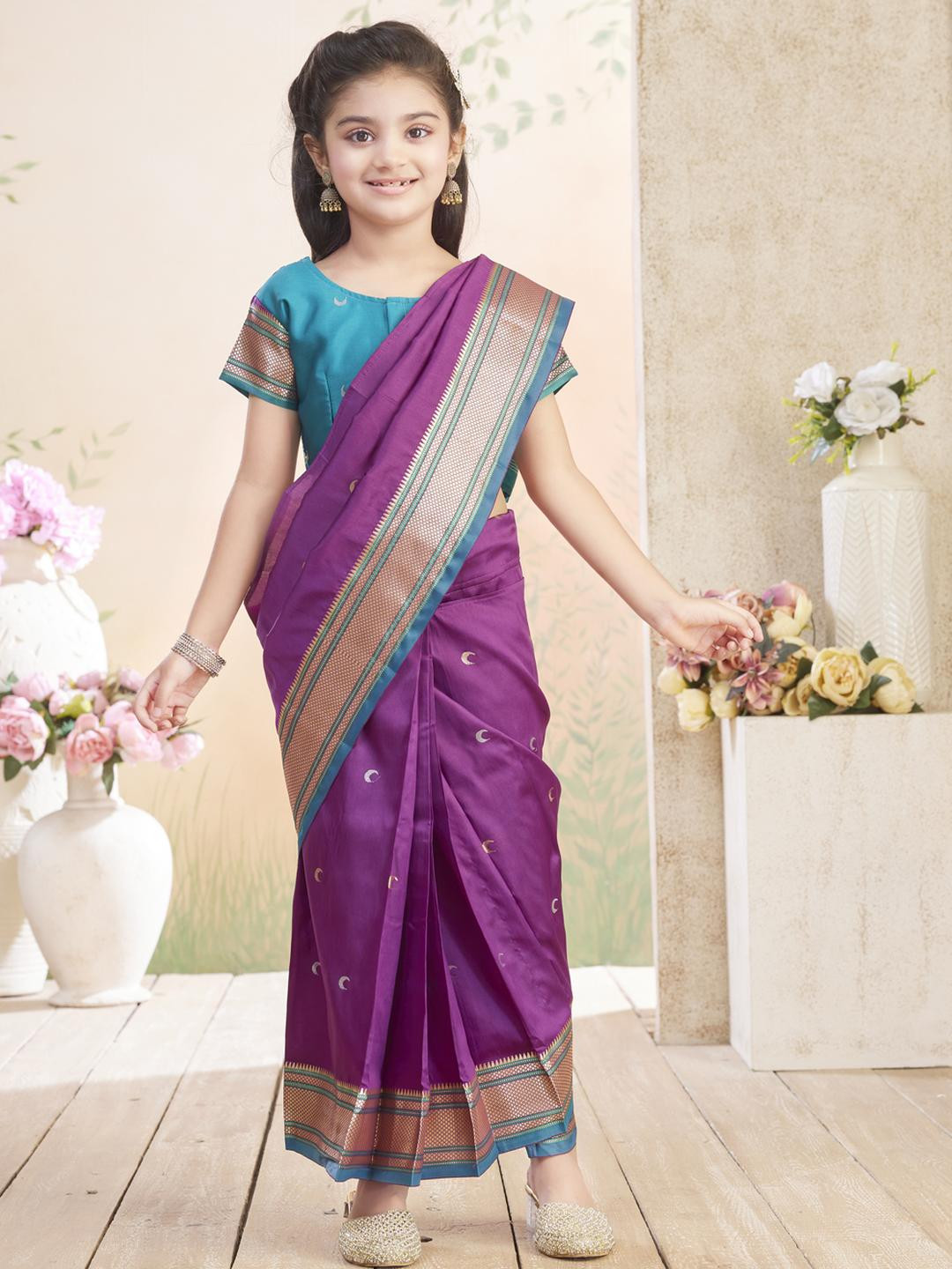 Sangria Green  Sarees