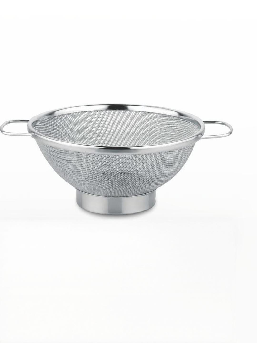 Prabha Pack of 1 Stainless Steel Net Food Colander Basket