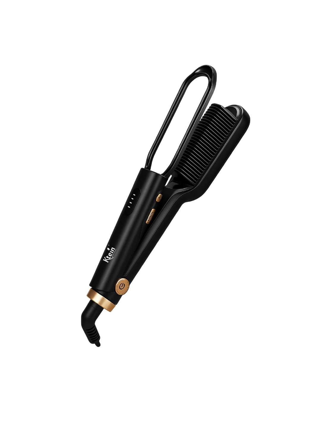 Ktein Hair Straightener Comb Brush- Black