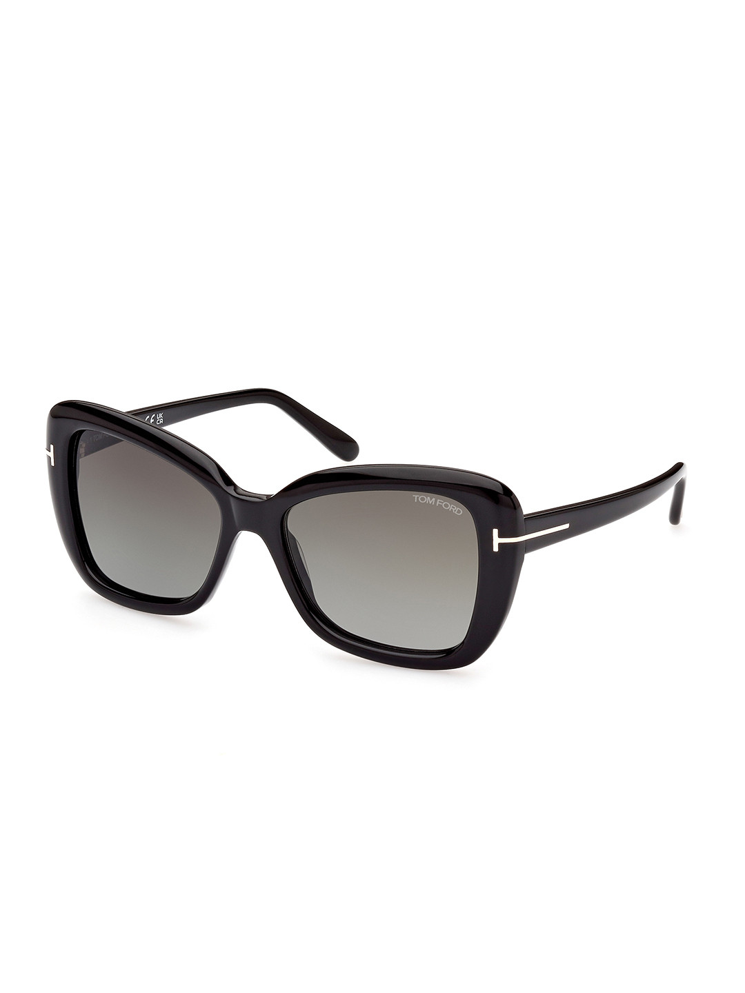 Tom Ford Women Butterfly Sunglasses with UV Protected Lens FT1008 55 01B