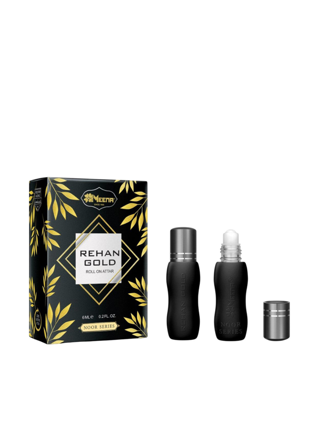 MEENA Rehan Gold Alcohol Free Long Lasting Roll On Attar - 6 ml