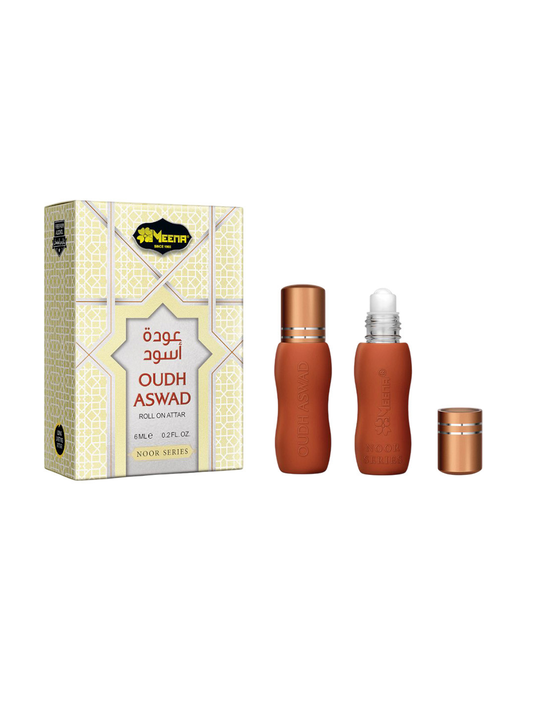 MEENA Oudh Aswad Long Lasting Attar- 6 ml